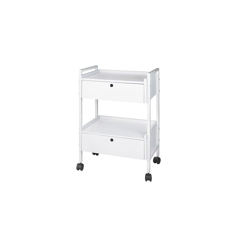 Carrello 2 Ripiani + 2 Cassetti DS 1019